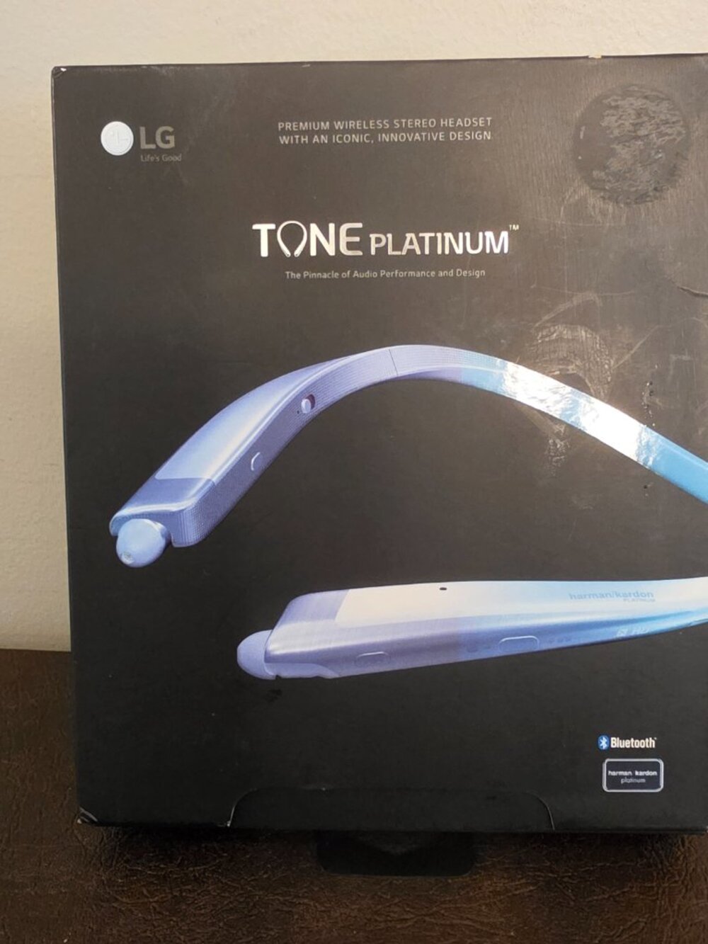 LG TONE Platinum HBS-1100 Bluetooth Wireless In-Ear Neckband Stereo Headset